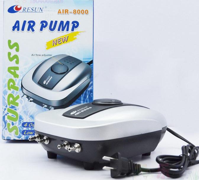 Aquarium Plant Ideas - Resun air-8000 Air Pump, easy install,