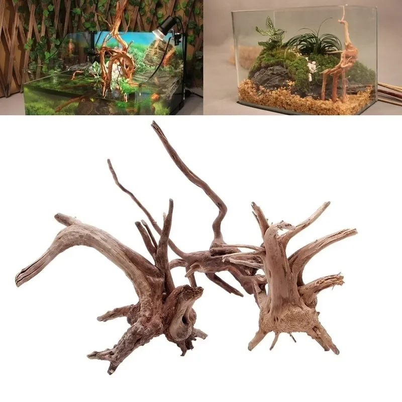 Aquarium Planted Tree - Natural Tree Trunk Driftwood Aquarium Fish