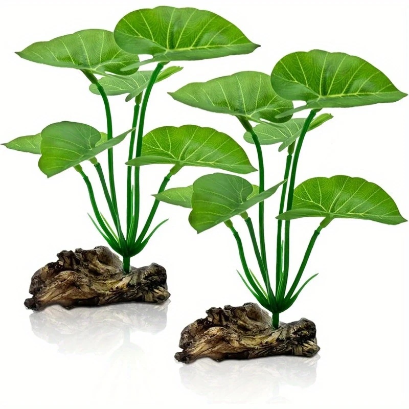 Aquarium Planted Tree - 1pc Artificial Aquarium Plants Realistic Floating
