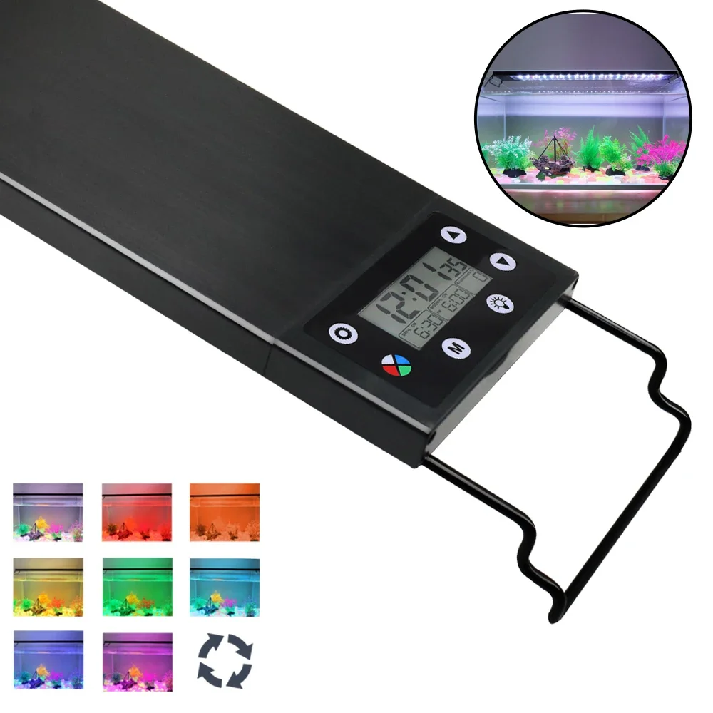 Aquarium Plant Growth Light - IP68 Waterproof Aquarium LED Light, Full