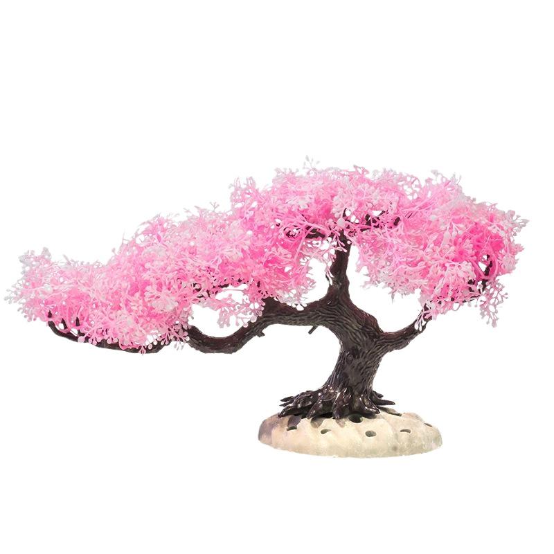 Aquarium Planted Tree - Simulated Tree Artificial Plastic Water Plants