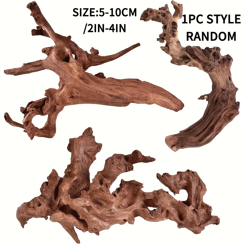 Aquarium Planted Tree - 3pcs Natural Tree Trunk Aquarium Decoration