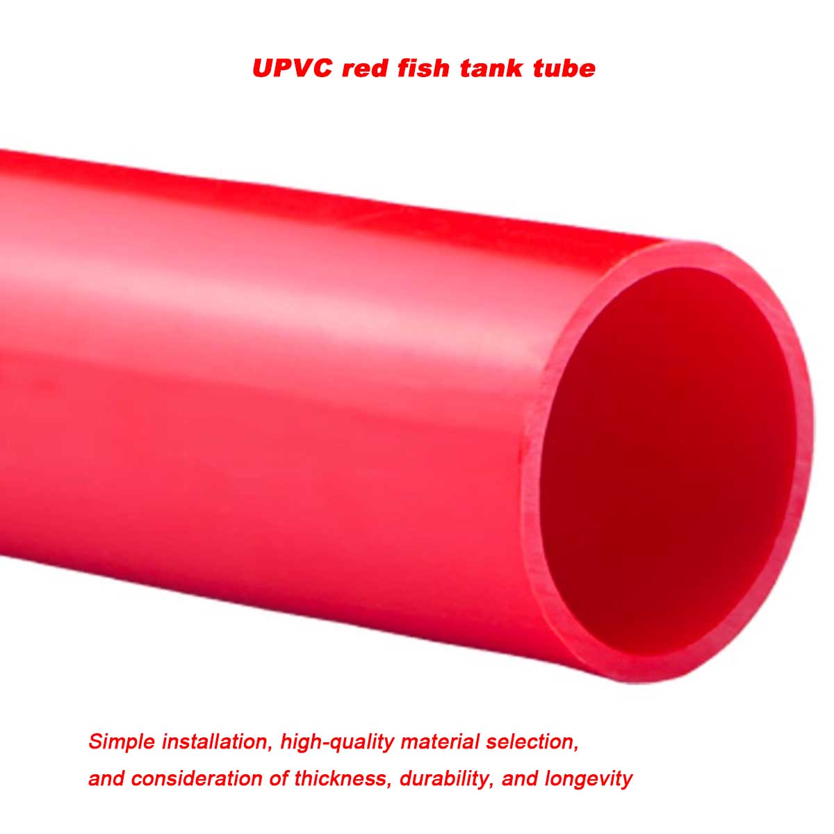 20~50mm UPVC Tube Aquarium Fis - Aquarium Plant Red review and price