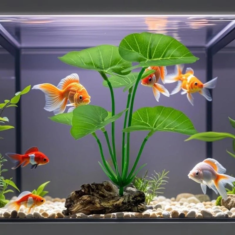 1pc Artificial Aquarium Plants - Aquarium Planted Tree review and price