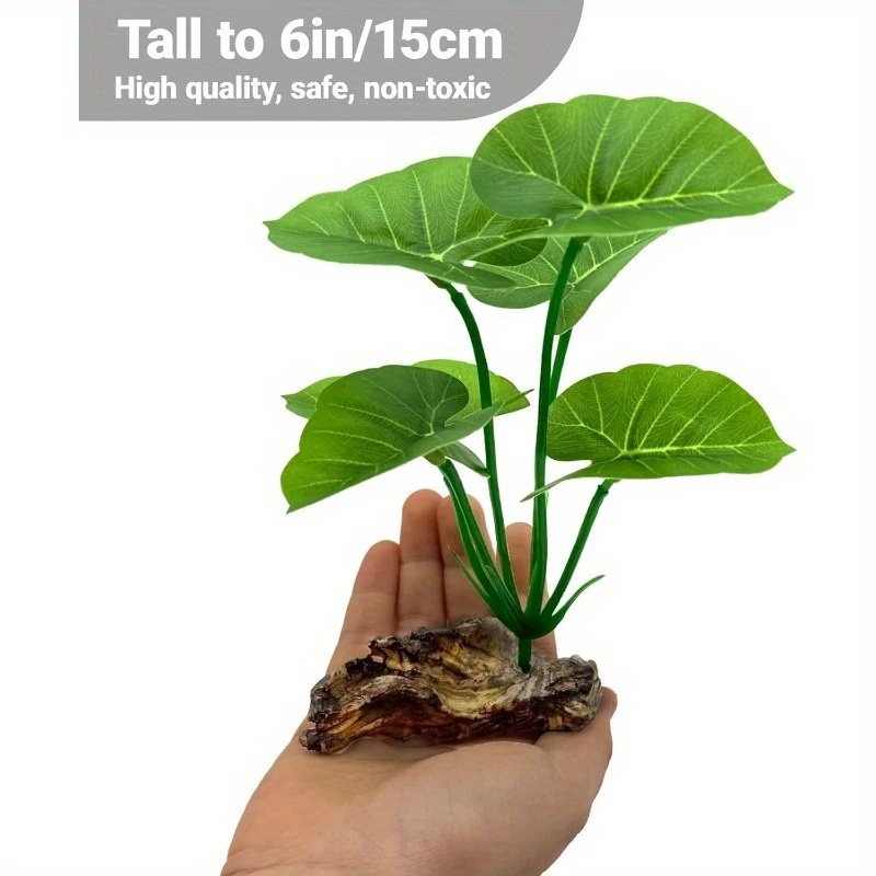 1pc Artificial Aquarium Plants - Aquarium Planted Tree review and price
