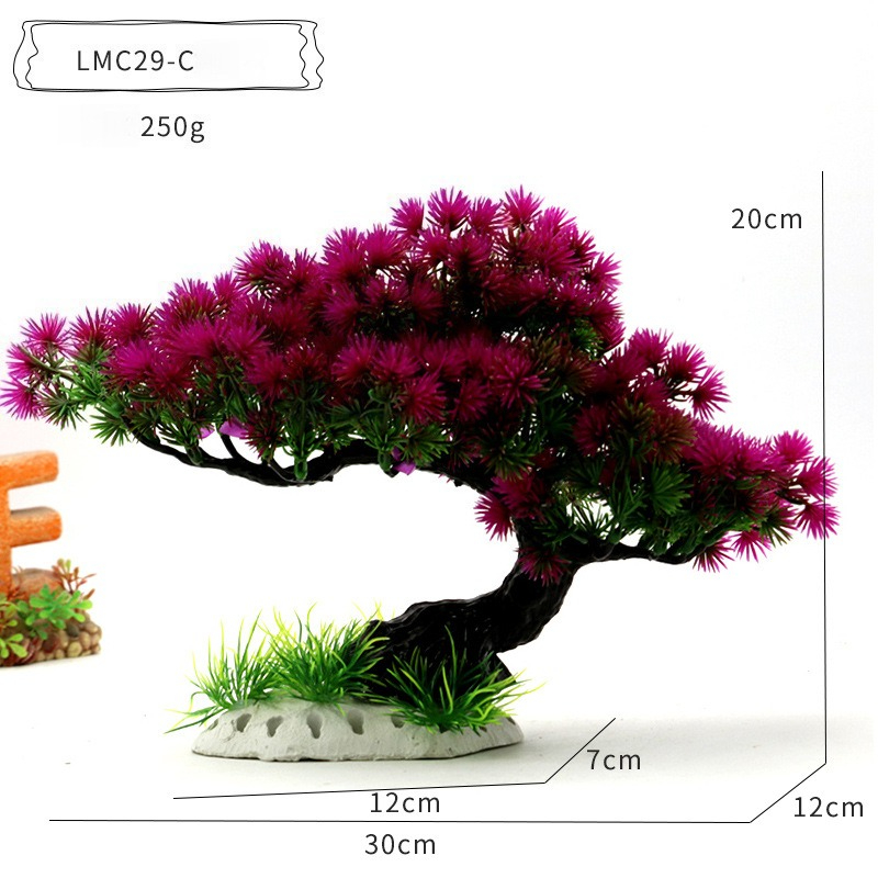 Plastic Water Plants Aquarium  - Aquarium Planted Tree review and price