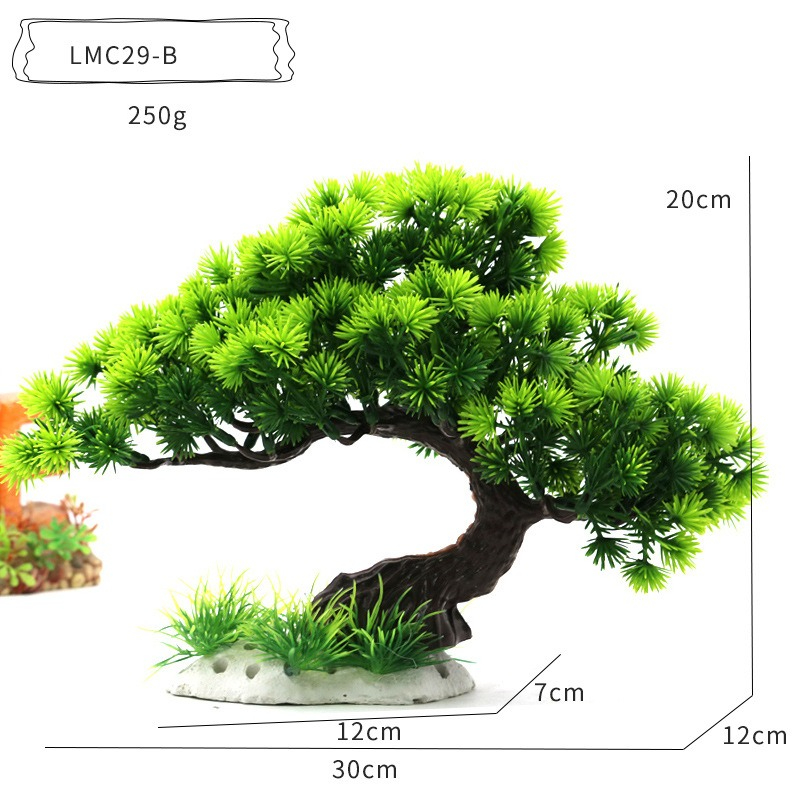 Plastic Water Plants Aquarium  - Aquarium Planted Tree review and price