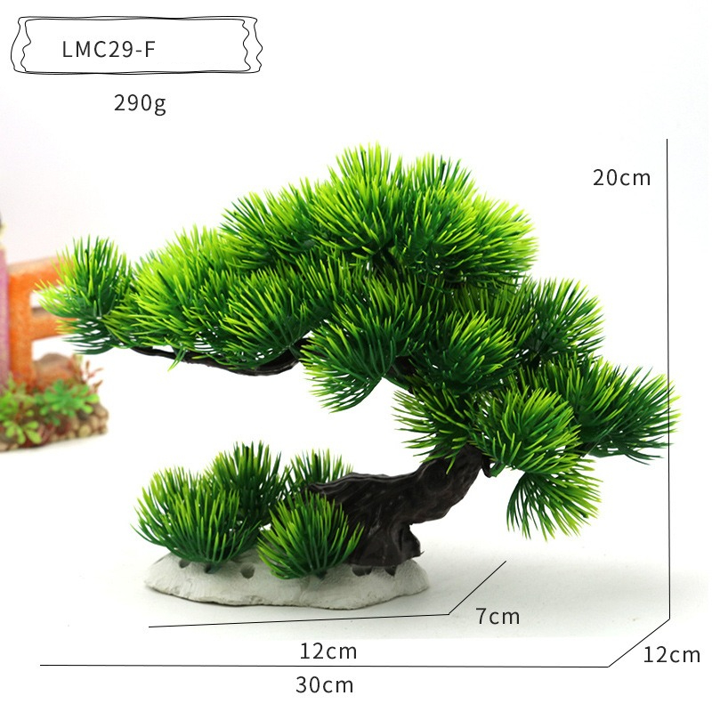 Plastic Water Plants Aquarium  - Aquarium Planted Tree review and price