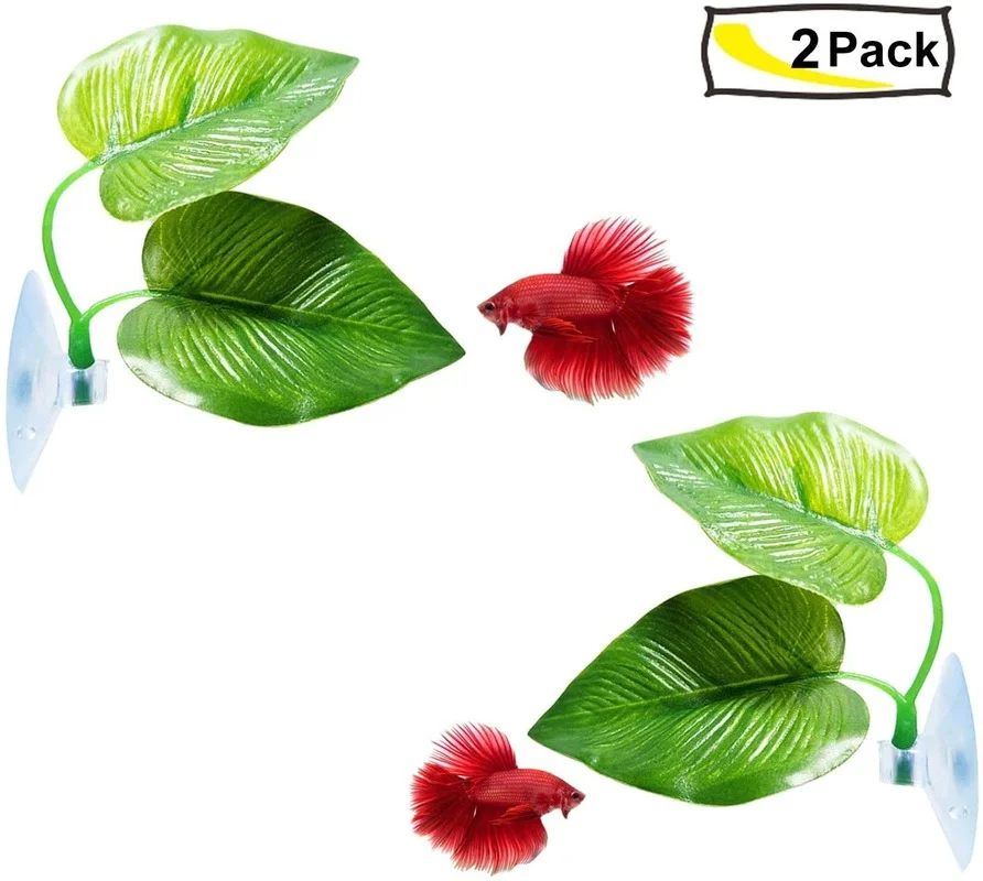 Betta Fish Leaf Hammock Simula - Aquarium Planted Tree review and price