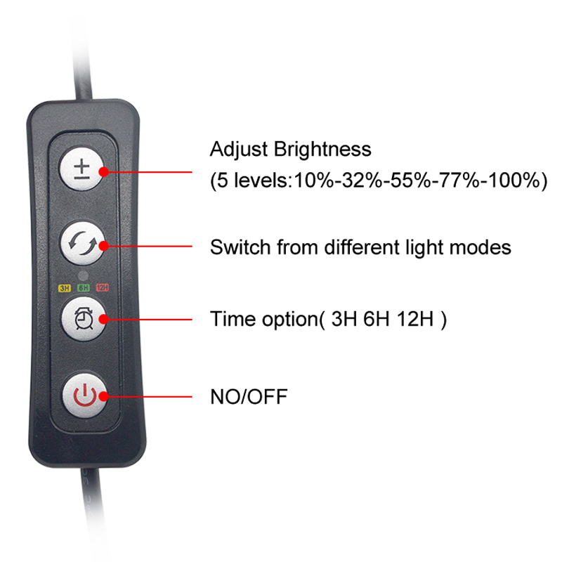Aquarium LED Light for 16-64CM - Aquarium Plant Growth Light review and price