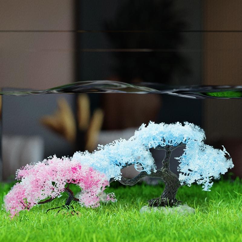 Simulated Tree Artificial Plas - Aquarium Planted Tree review and price