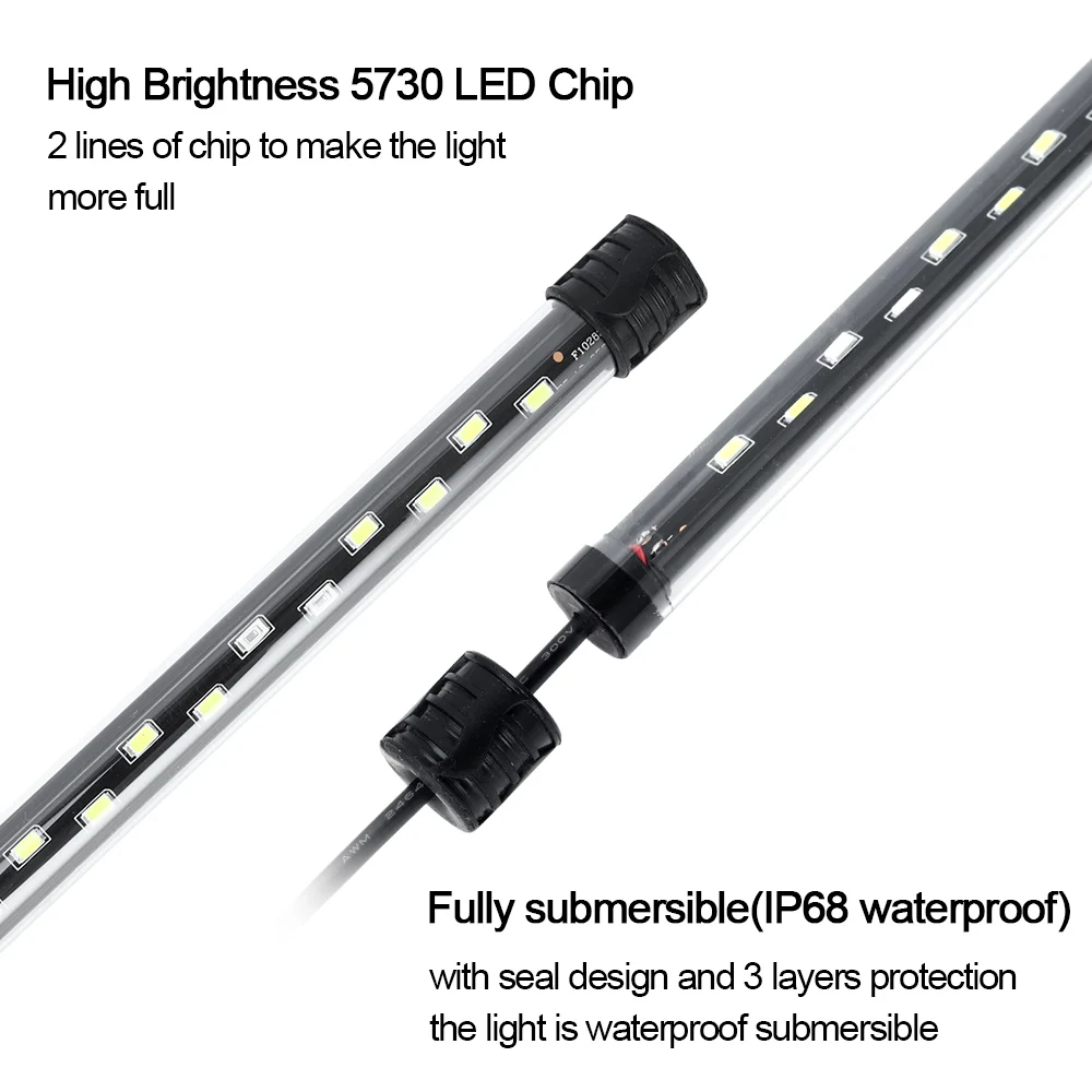 58CM  Aquarium Light LED Plant - Aquarium Plant Growth Light review and price