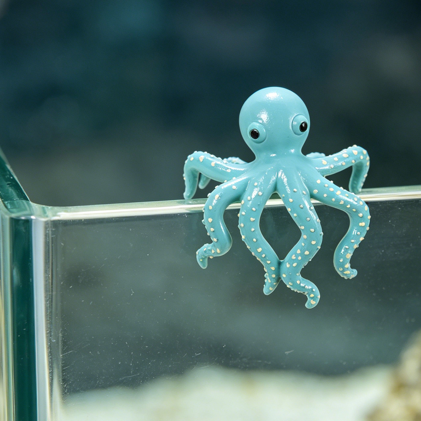 Climbing Octopus Resin Sculptu - Aquarium Plant Octopus review and price