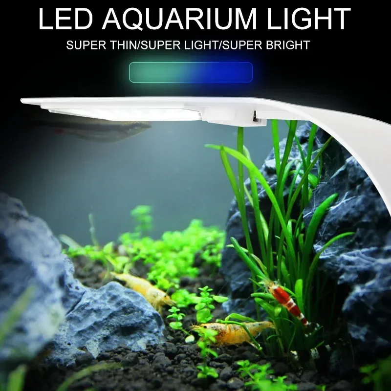 Ultra Thin LED Aquarium Light  - Aquarium Plant Growth Light review and price