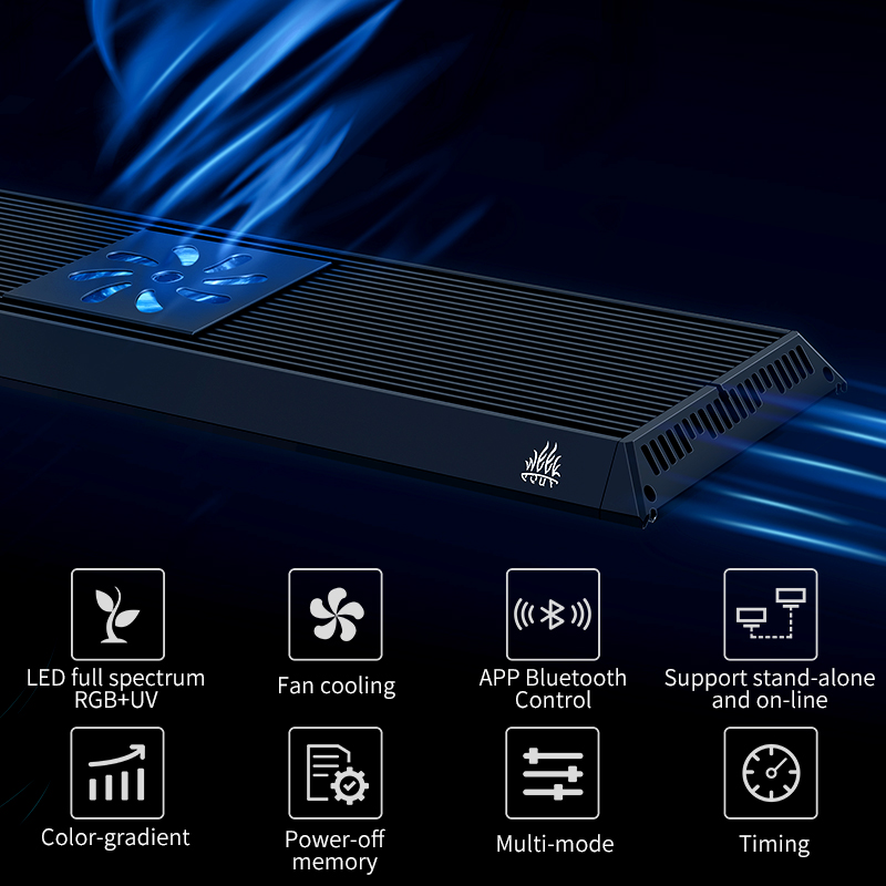 WEEKAQUA P1200 PRO APP Control - Aquarium Plant Growth Light review and price