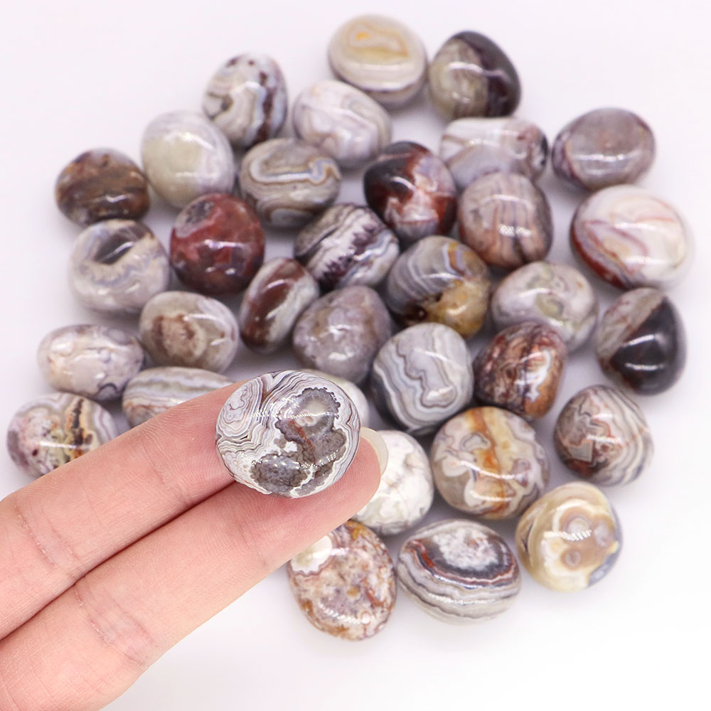Natural Red White Crazy Agate  - Aquarium Plant Red review and price