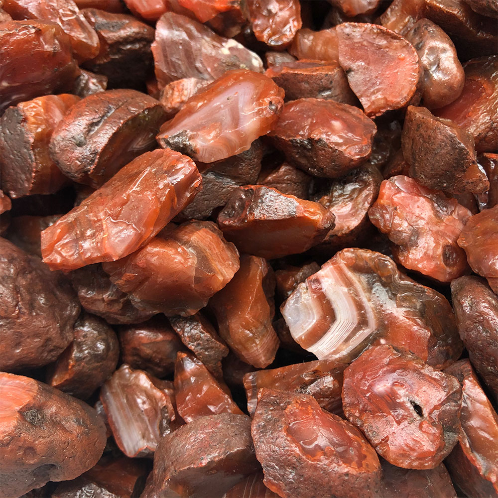 1pc Random Rough Raw Carnelian - Aquarium Plant Red review and price